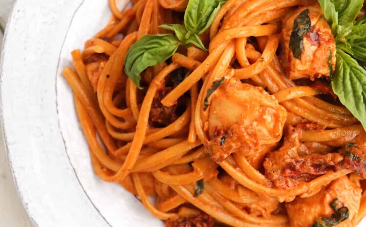 Spicy Chicken Spaghetti